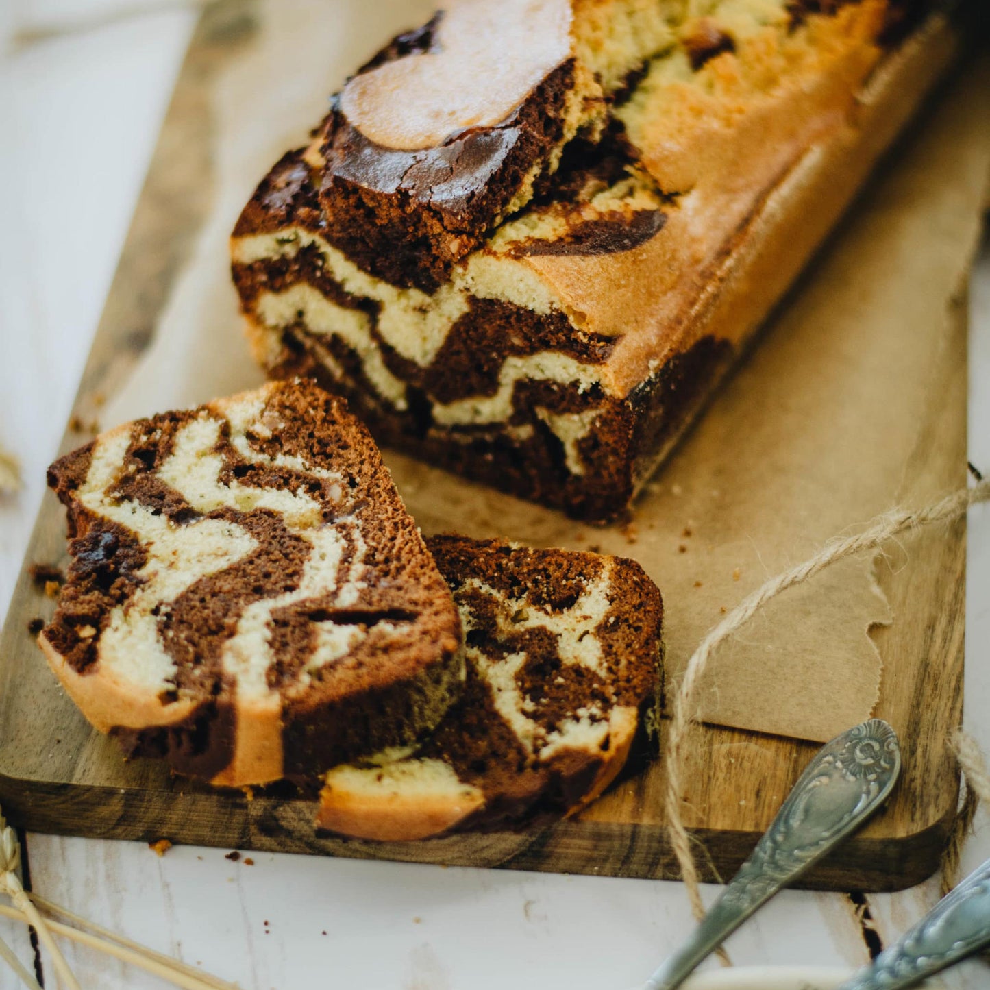 Marble Tray Cake