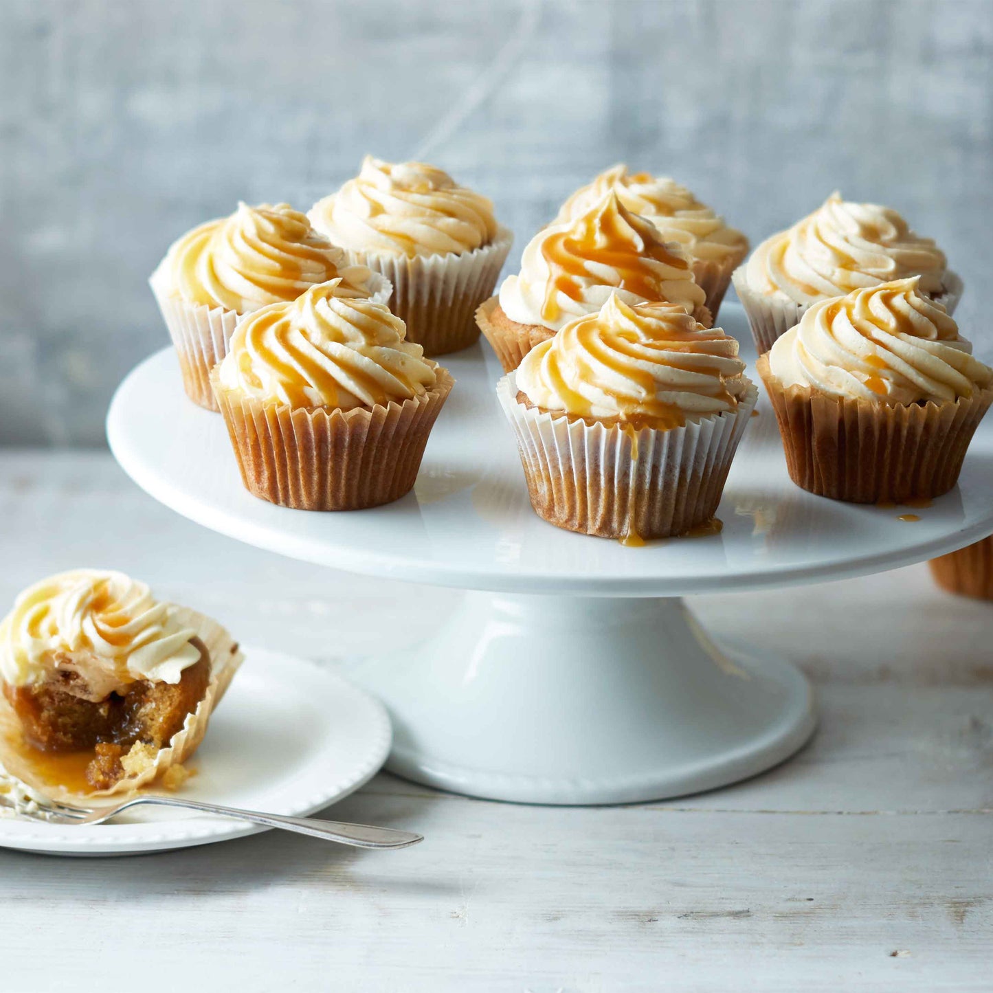 Salted Caramel Cupcake