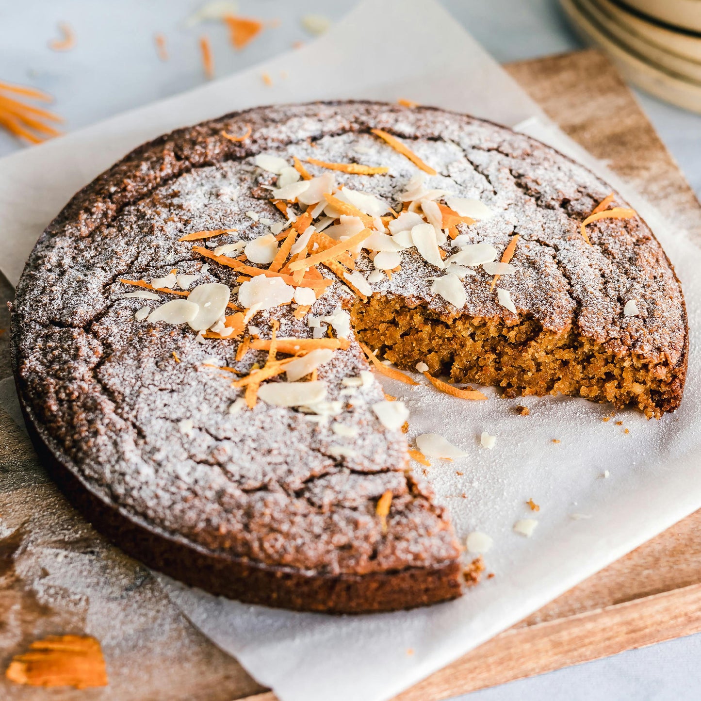 Carrot Cake (Gajaroo Cake)