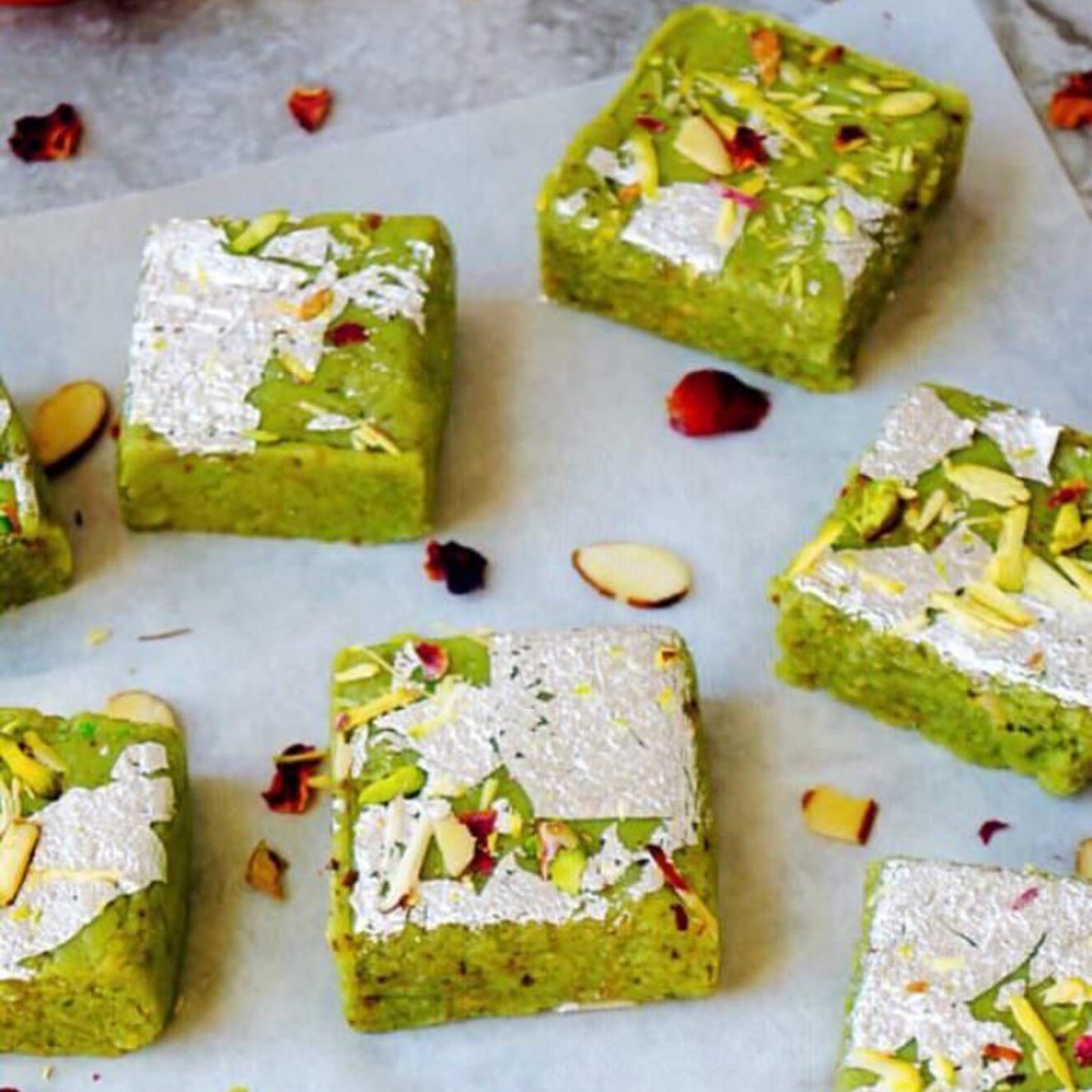 Pistachio Barfi