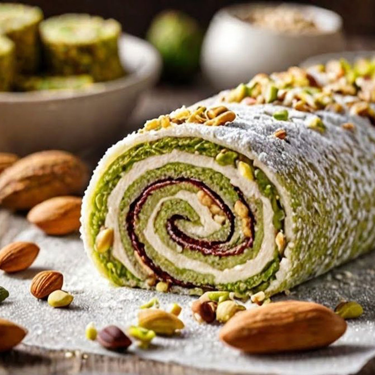Pistachio Roll