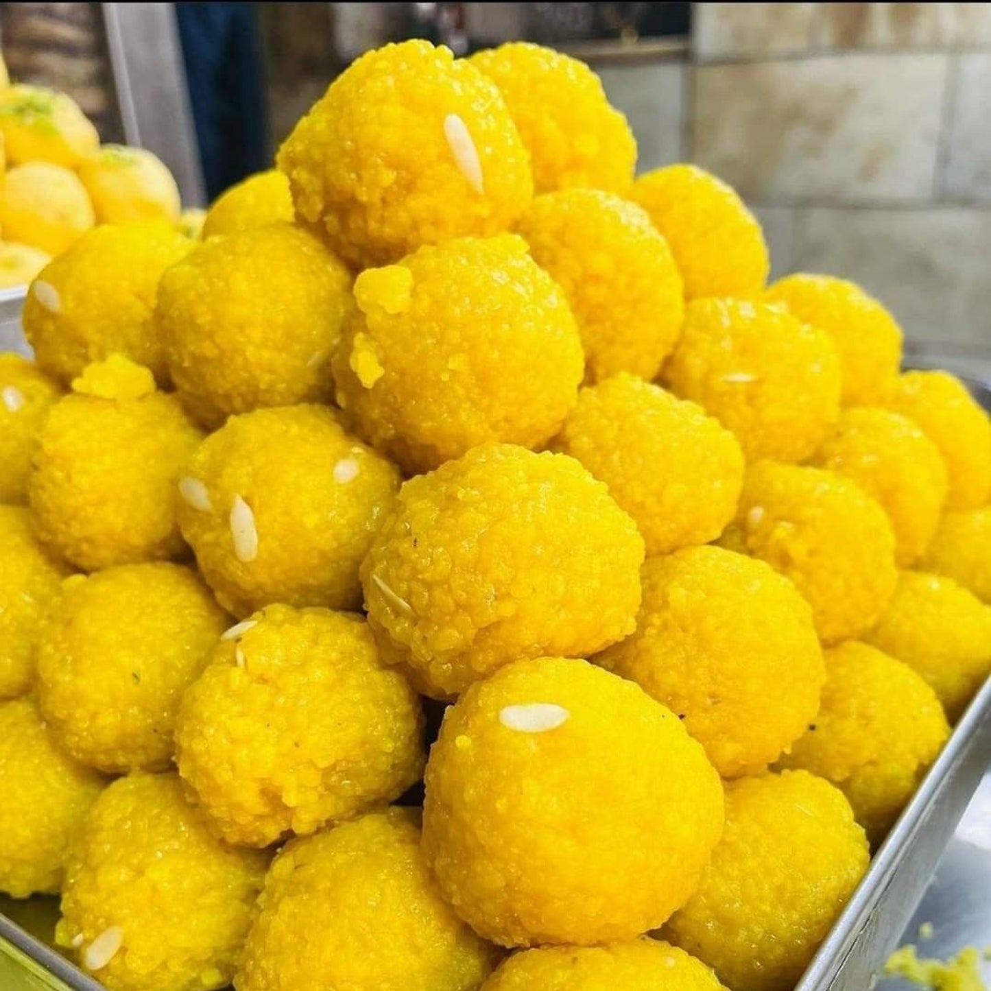 Yellow Ladoo