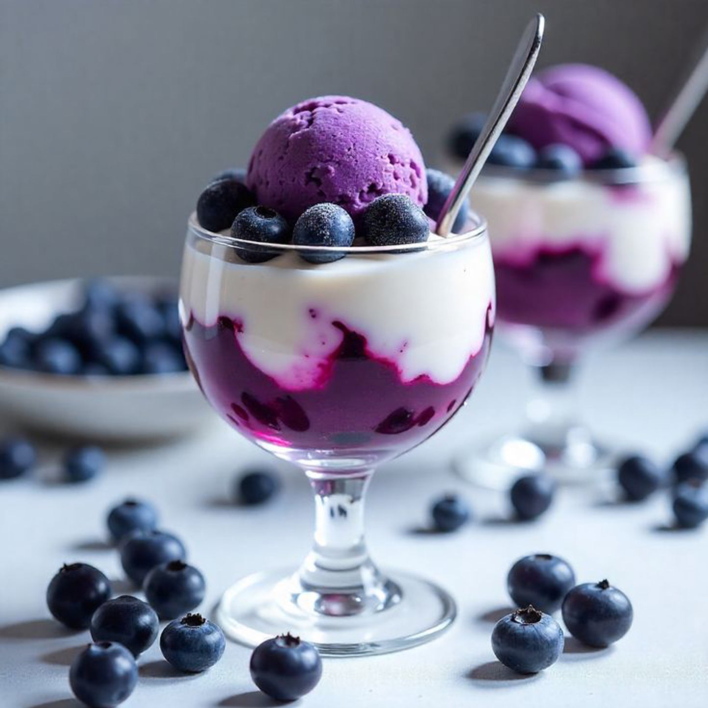 Blueberry Sundae Cup