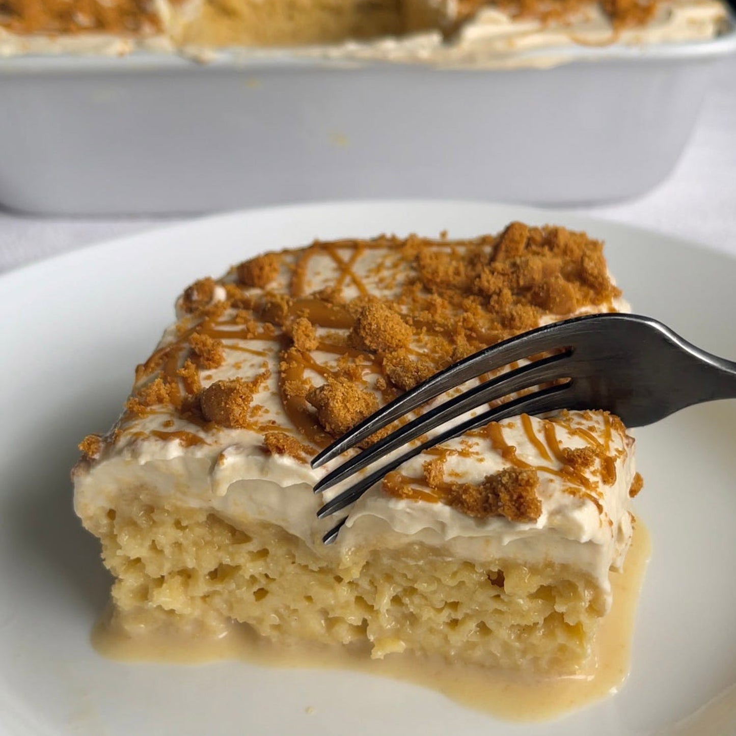 Tres Leches Lotus Pastry