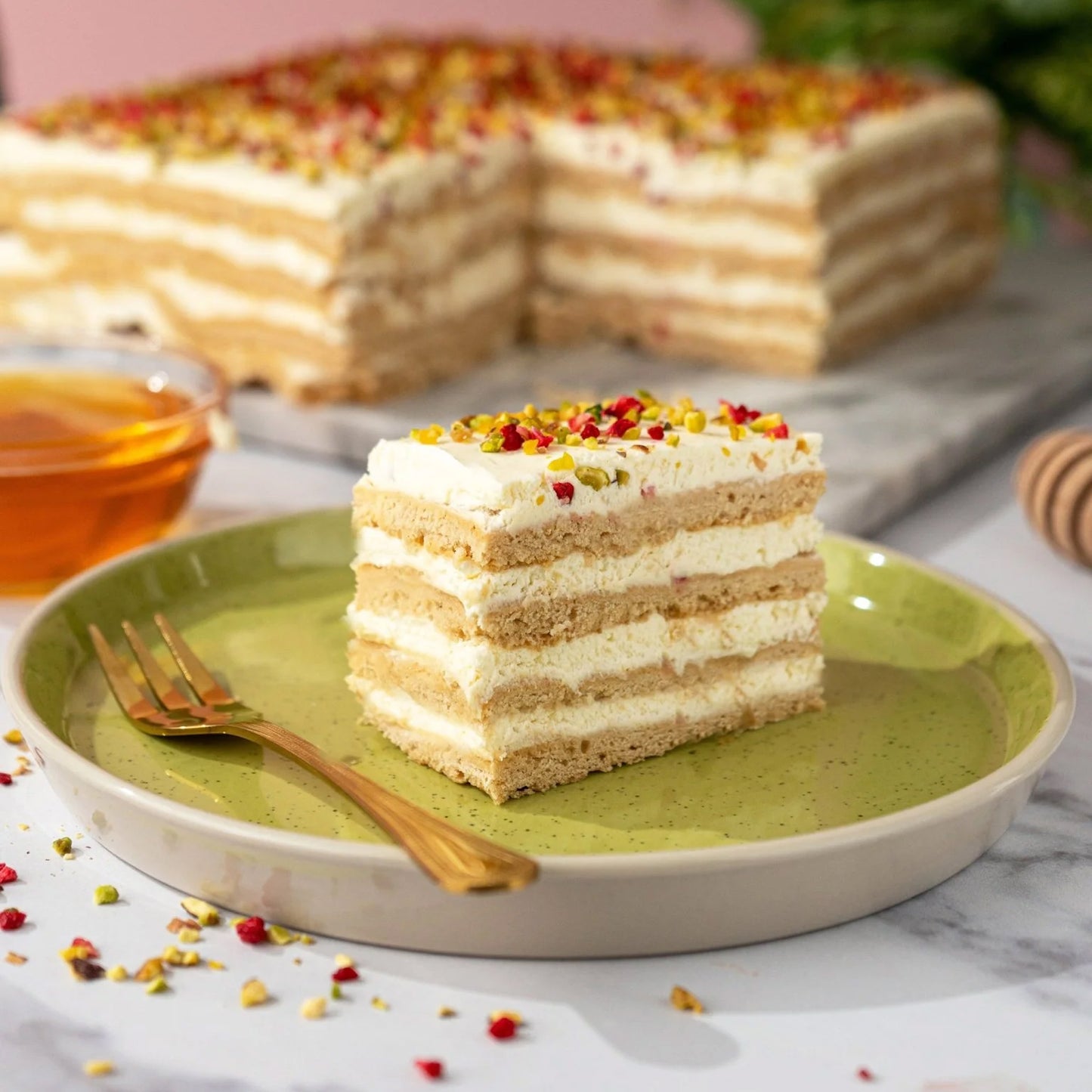 Golden Honey Cake