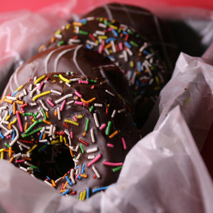 Chocolate Sprinkle Donuts
