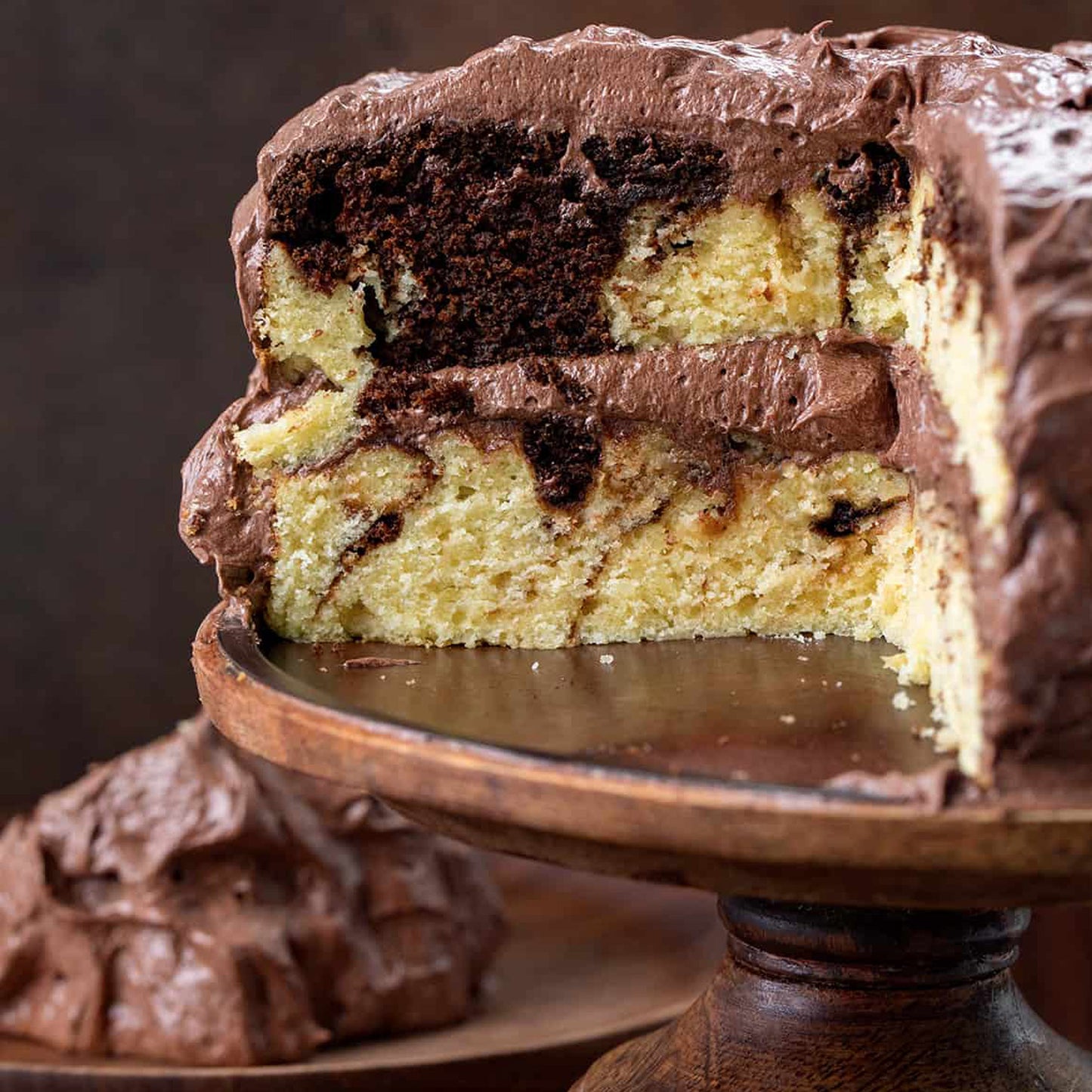 Creamy Marble Cake