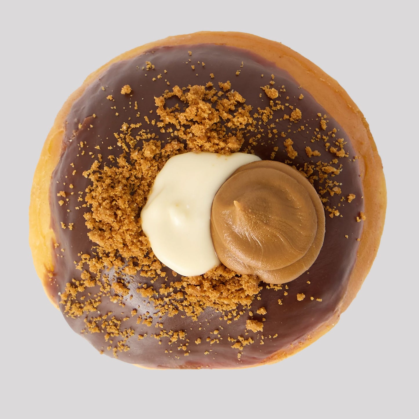 Nutty Chocolate Donut