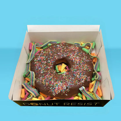 Nutty Chocolate Donut