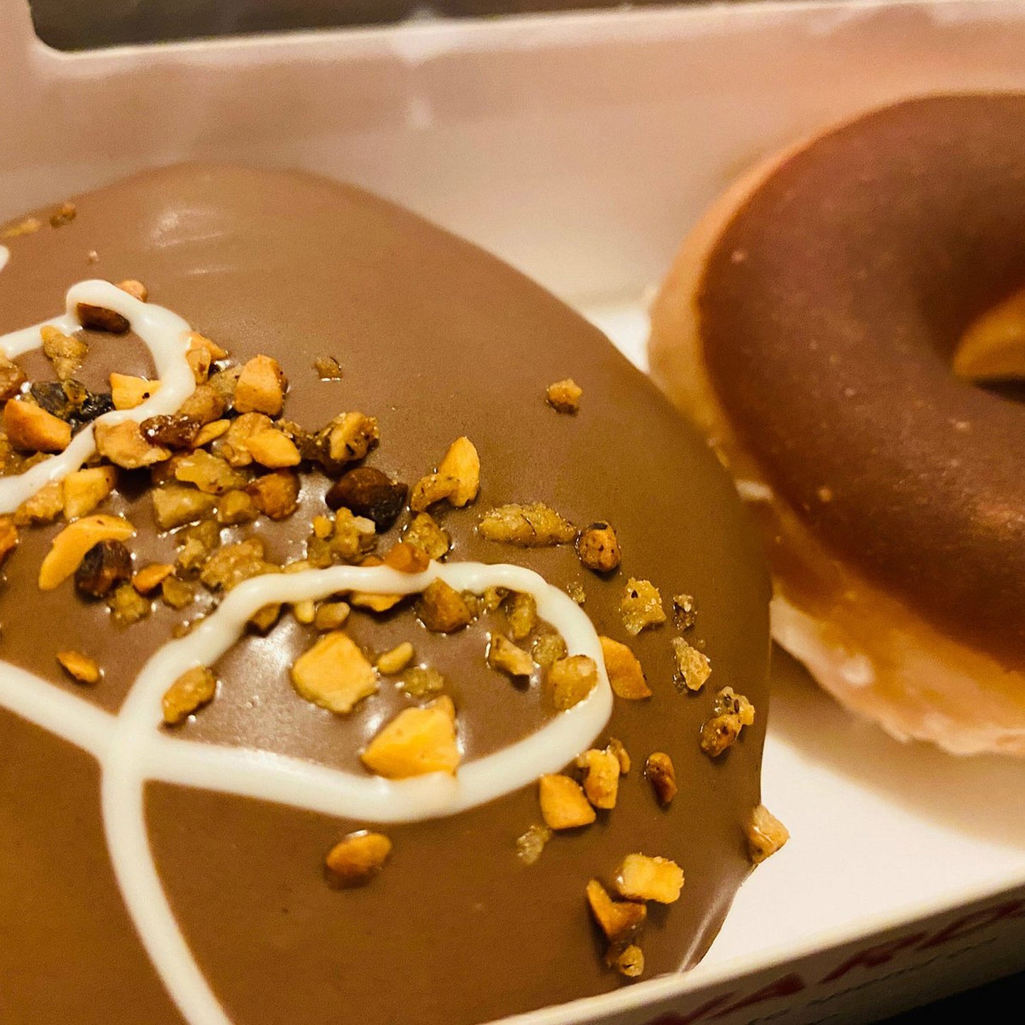 Nutty Chocolate Donut