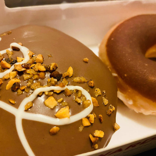 Nutty Chocolate Donut