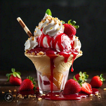 Strawberry Sundae Cup